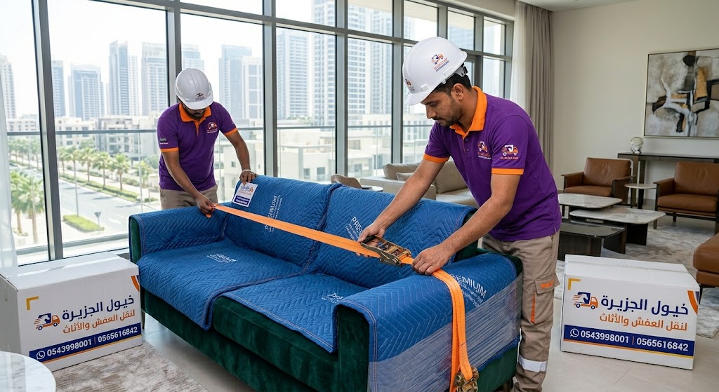 نقل عفش المباني الشاهقة باستخدام رافعات وونش